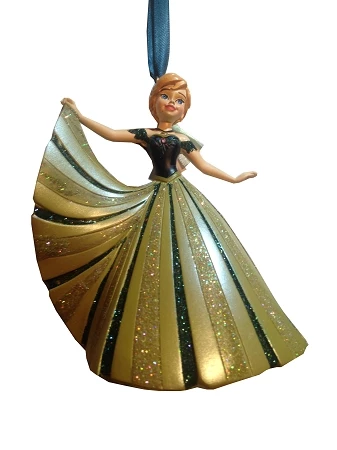 Best Pirce 🎁 Disney 🔔 Christmas Ornament - Anna - Frozen 🎉 3 Best Pirce 🎁 Disney 🔔 Christmas Ornament - Anna - Frozen 🎉