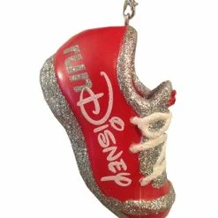 Hot Sale ✔️ Disney 🔔 Christmas Ornament - Run Disney 👟 Sneaker - Red 🔔