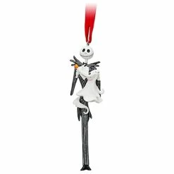 Promo ✨ Disney ❄ Christmas Ornament - Jack Skellington & Zero - Pumpkin King ⌛