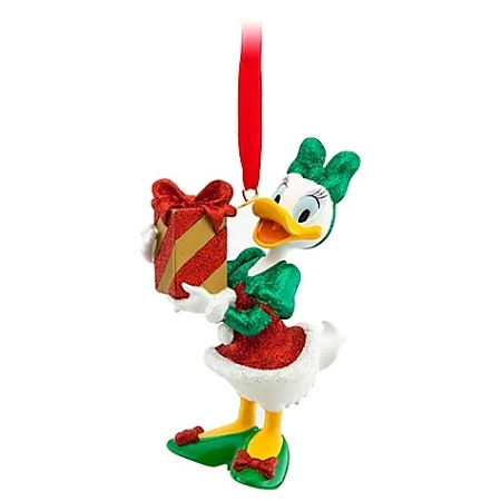 Deals 🔥 Disney 🎄 Christmas Ornament - Daisy Duck With Present 👏 3 Deals 🔥 Disney 🎄 Christmas Ornament - Daisy Duck With Present 👏