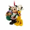 Budget 😀 Disney 🎁 Christmas Ornament - Santa - Mickey Mouse And Pluto 🎁 1 Budget 😀 Disney 🎁 Christmas Ornament - Santa - Mickey Mouse And Pluto 🎁 -Disney Shop 7509055880170
