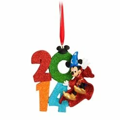 Cheap ❤️ Disney 🔔 Christmas Ornament - 2014 Sorcerer Mickey Mouse Figure 👏