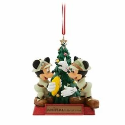Best deal 😀 Disney 🎄 Christmas Ornament - Animal Kingdom - Mickey & Minnie Mouse 🔥