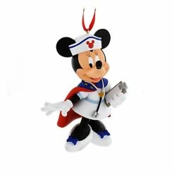 Best Pirce 👍 Disney 🎄 Christmas Ornament - Minnie Mouse Nurse ✔️