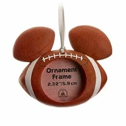 Discount 💯 Disney Frame Ornament - Mickey Mouse Icon - Football ✨