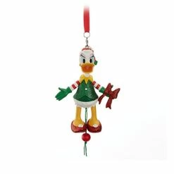 Deals ❤️ Disney 🎄 Christmas Ornament - Daisy Duck - Articulated Figural 🔔