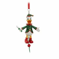 Budget ⭐ Disney 🎄 Christmas Ornament - Donald Duck - Articulated Figural 🌟