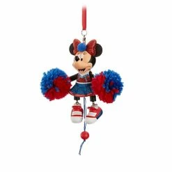 Wholesale 🔥 Disney ❄ Christmas Ornament - Minnie Pom Poms - Articulated Figural 🎉