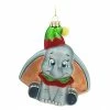 Discount ⭐ Disney 🎅 Christmas Ornament - Dumbo - Glass 🌟 -Disney Shop 7509055891023