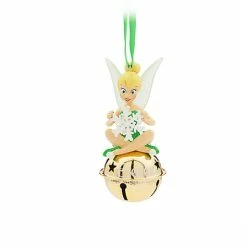 Buy 🎁 Disney 🎁 Christmas Ornament - Tinker Bell Sitting On Bell - Believe 😀