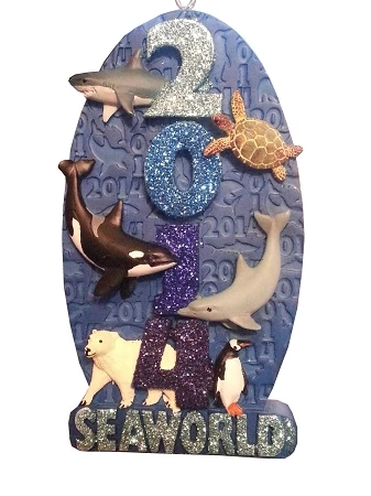 Best deal ๐งจ Sea World ๐ Christmas Ornament - 2014 Logo - Marine Animals ๐งจ 3 Best deal ๐งจ Sea World ๐ Christmas Ornament - 2014 Logo - Marine Animals ๐งจ