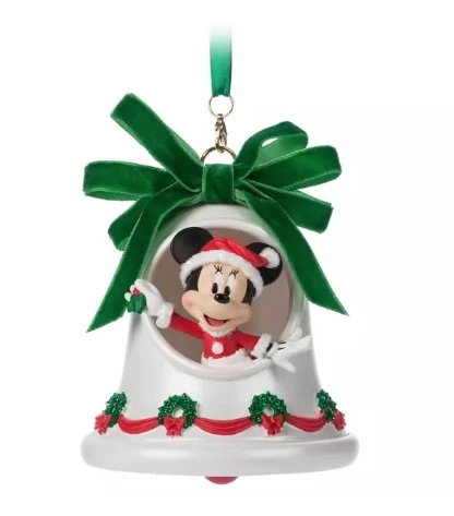 Best Sale 😉 Disney Sketchbook Ornament - Santa Minnie Mouse Bell 🎉 3 Best Sale 😉 Disney Sketchbook Ornament - Santa Minnie Mouse Bell 🎉