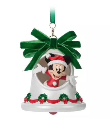 Budget 🔔 Disney Sketchbook Ornament - Santa Mickey Mouse Bell 💯 3 Budget 🔔 Disney Sketchbook Ornament - Santa Mickey Mouse Bell 💯