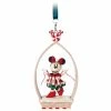 New 👏 Disney Sketchbook Ornament - Minnie Mouse - JOY ✨ -Disney Shop bf354