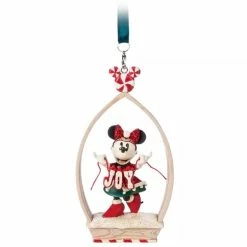 New 👏 Disney Sketchbook Ornament - Minnie Mouse - JOY ✨