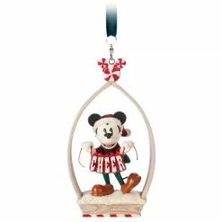 New 😍 Disney Sketchbook Ornament - Mickey Mouse - Cheer ❤️