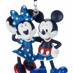 Best reviews of 👏 Disney Figural Ornament - Mickey And Minnie Mouse Americana 🧨