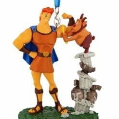 New ⭐ Disney Figurine Ornament - Hercules And Phil 🤩