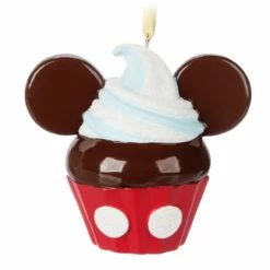 Wholesale ⌛ Disney Figurine Ornament - Mickey Mouse Cupcake 👏
