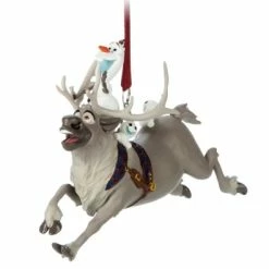 Hot Sale 🥰 Disney Figurine Ornament - Olaf And Sven With Snowgies - Frozen 🎁