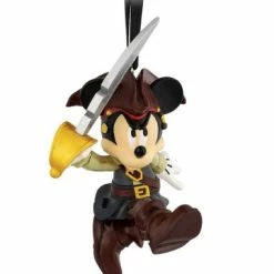 Brand new 🥰 Disney Figurine Ornament - Mickey Pirate - Pirates Of The Caribbean ⭐
