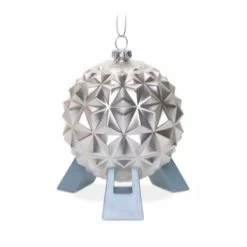 Flash Sale 🌟 Disney Figurine Ornament - Spaceship Earth - Epcot - Glass ❤️