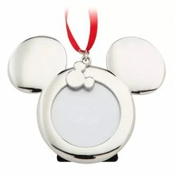 Best reviews of 🔥 Disney Photo Frame Ornament - Mickey Mouse Icon - Metal 💯