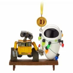 Discount 👏 Disney 🔔 Christmas Ornament - WALL-E And E.V.E. Legacy - Sketchbook 🤩