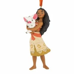 Hot Sale ❤️ Disney Figure 🎄 Christmas Ornament - Moana With Pua ⌛