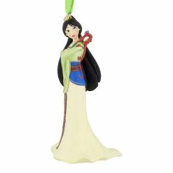 Buy 👍 Disney Figure 🎁 Christmas Ornament - Mulan With Mushu 🔔