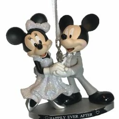 Promo 🎉 Disney Holiday Ornament - Mickey & Minnie Wedding - Happily Ever After 🧨