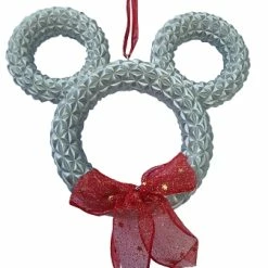 Hot Sale 👍 Disney 🎄 Christmas Ornament - Mickey Mouse Icon - Epcot Spaceship Earth 🔥