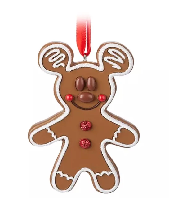 New β Disney Figure Ornament - Mickey Mouse Gingerbread Cookie π€© 3 New β Disney Figure Ornament - Mickey Mouse Gingerbread Cookie π€©
