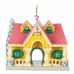 New 😍 Disney Figurine Ornament - Mickey Mouse House - Toon Town 😉