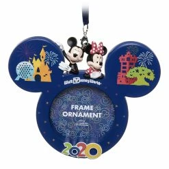 Best Sale 🥰 Disney Photo Frame Ornament - 2020 Dated - Walt Disney World ✔️