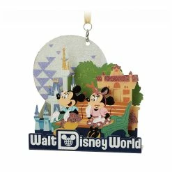 Outlet 👍 Disney Diorama Ornament - Mickey And Minnie Mouse - Disney Park Life ⭐