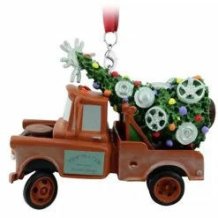 Wholesale 🎁 Disney Figurine Ornament - Tow Mater Hauling 🔔 Christmas Tree - Cars 🧨
