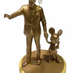New 🎁 Disney Figurine Ornament - 50th Anniversary - Mickey & Walt 😀