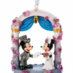 Wholesale 🎁 Disney Sketchbook Ornament - Mickey & Minnie Wedding ⭐