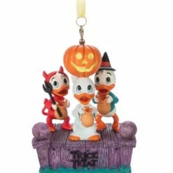 Budget 👍 Disney Figurine Ornament - Trick Or Treat - Huey, Dewey, And Louie 🛒