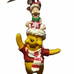 Top 10 ⭐ Disney 🎁 Christmas Ornament - Santa Winnie The Pooh And Piglet 🌟