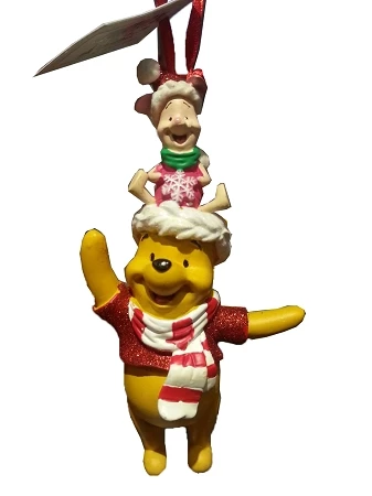 Top 10 ⭐ Disney ???? Christmas Ornament - Santa Winnie The Pooh And Piglet ???? 3 Top 10 ⭐ Disney ???? Christmas Ornament - Santa Winnie The Pooh And Piglet ????