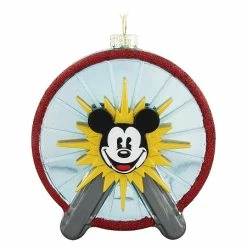 Cheapest 💯 Disney Glass Ornament - Mickey's Fun Wheel 👍